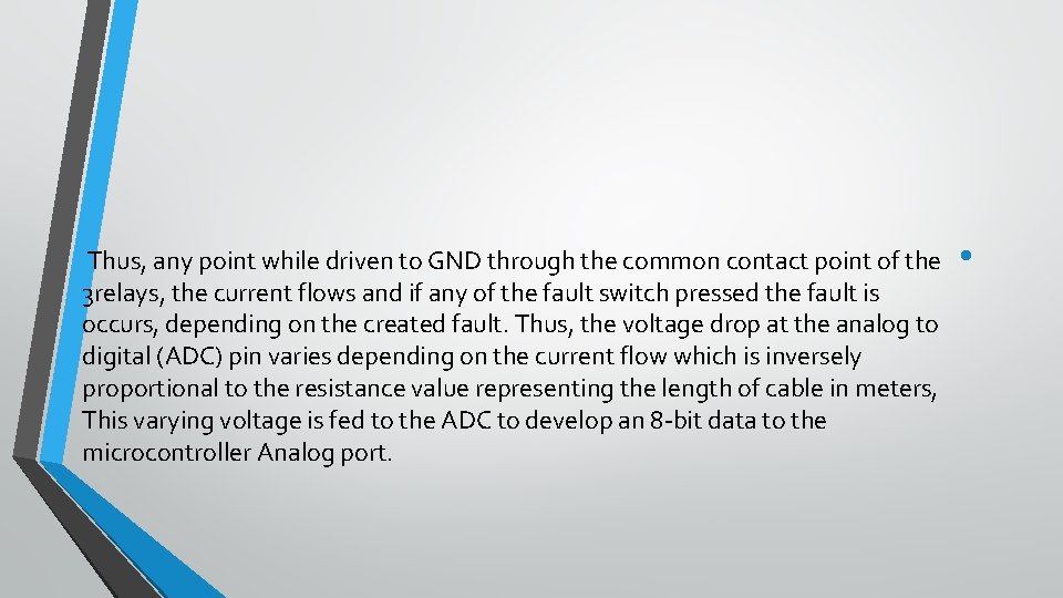 Thus, any point while driven to GND through the common contact point of the Thus, any point while driven to GND through the common contact point of the