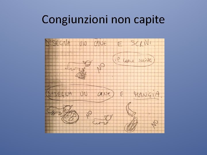 Congiunzioni non capite 
