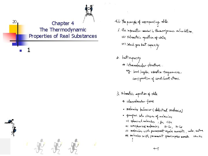 20 Chapter 4 Thermodynamic Properties of Real Substances n 1 