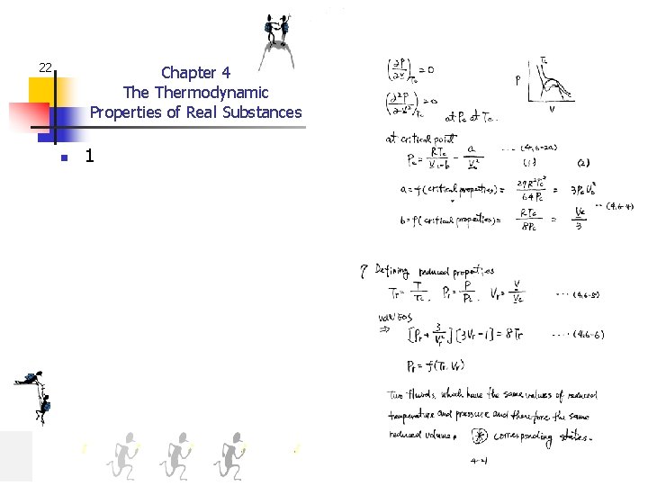 22 Chapter 4 Thermodynamic Properties of Real Substances n 1 