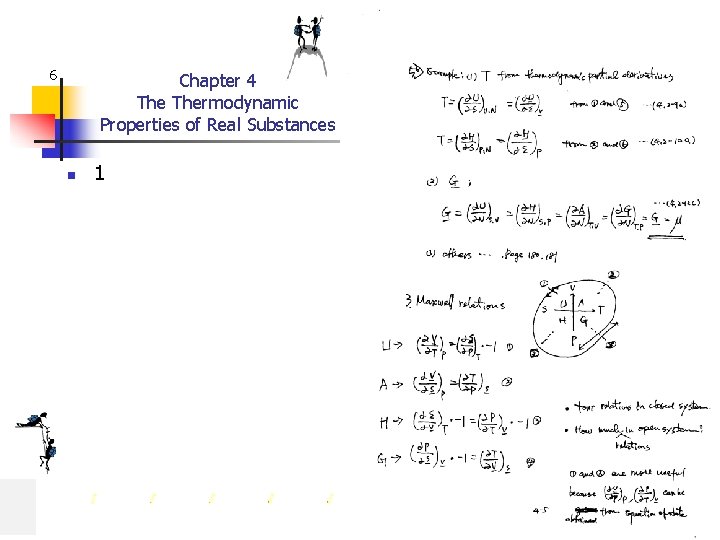 6 Chapter 4 Thermodynamic Properties of Real Substances n 1 