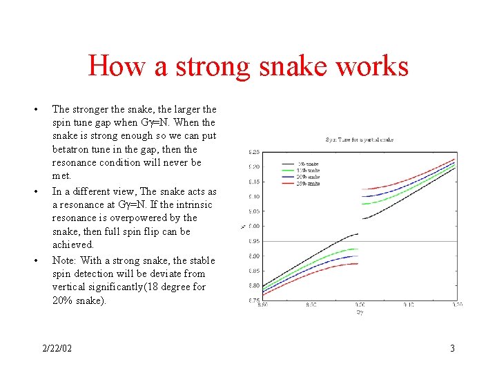 How a strong snake works • • • The stronger the snake, the larger