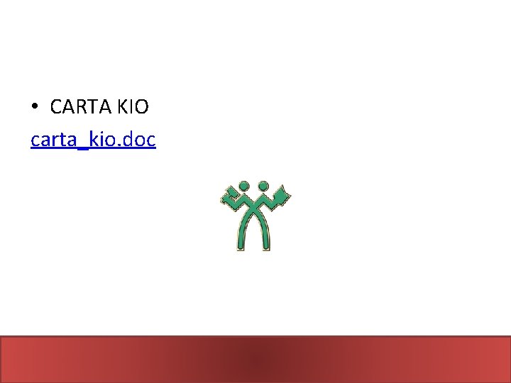  • CARTA KIO carta_kio. doc 