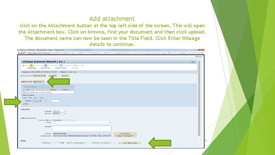 Add attachment click on the Attachment button at the top left side of the Add attachment click on the Attachment button at the top left side of the