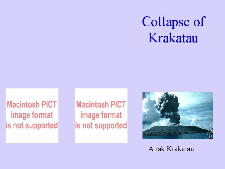 Collapse of Krakatau Anak Krakatau 