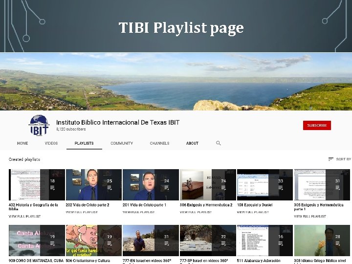 TIBI Playlist page 