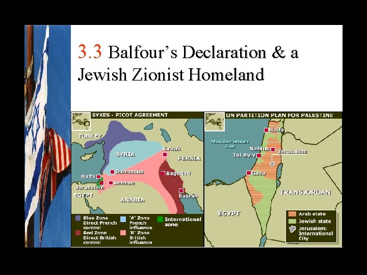 3. 3 Balfour’s Declaration & a Jewish Zionist Homeland 