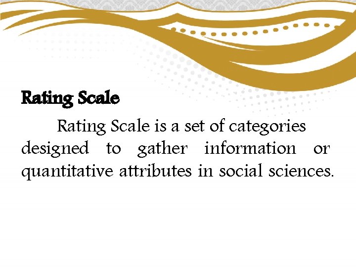 Attributes Rating Scale Methods of Assessing Affective Learning Outcomes B SelectedResponse