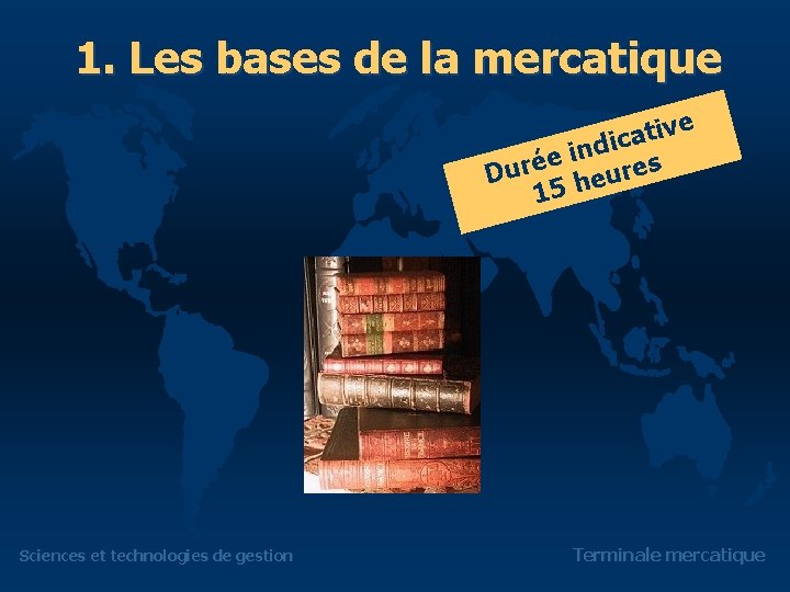 1. Les bases de la mercatique e v i t a ic d n