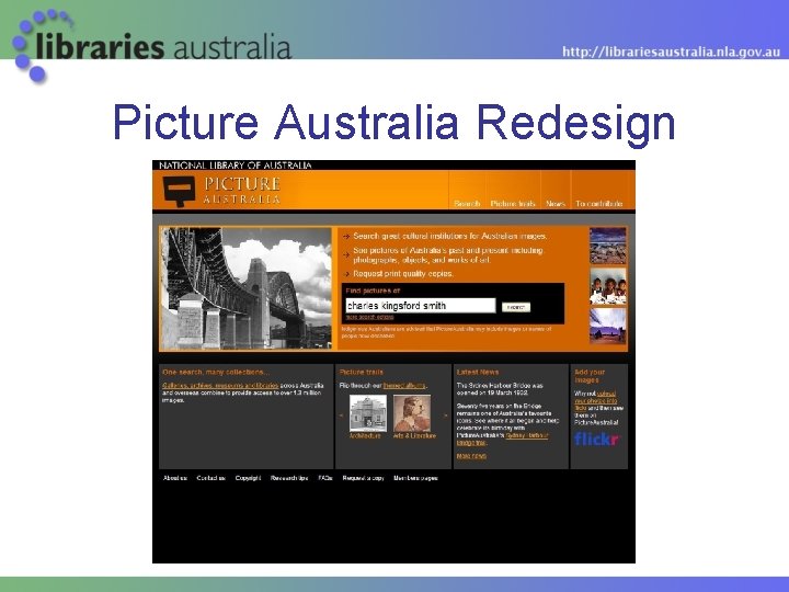 Picture Australia Redesign 