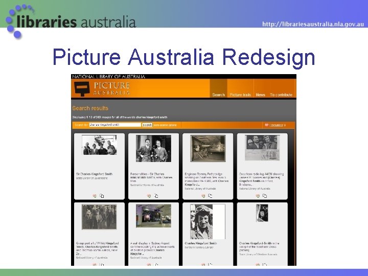 Picture Australia Redesign 