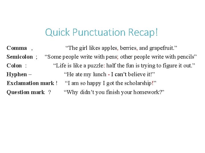 Fall 18 Grammar And Reading Workshop Rws Grammar