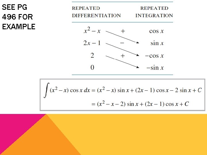 SEE PG 496 FOR EXAMPLE 