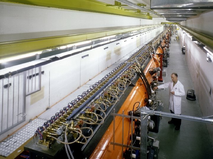 CERN – najbardziej zaawansowany kompleks akceleratorowy na świecie Akcelerator Liniowy (LINAC 2) 1978 A.