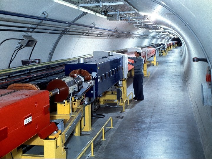 CERN – najbardziej zaawansowany kompleks akceleratorowy na świecie Supersynchrotron Protonowy (SPS) 1976 A. Siemko