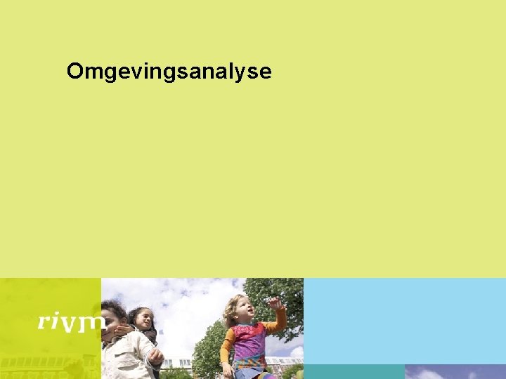 Omgevingsanalyse 