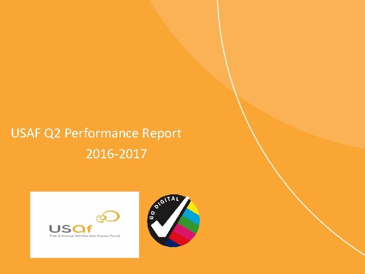 USAF Q 2 Performance Report 2016 -2017 