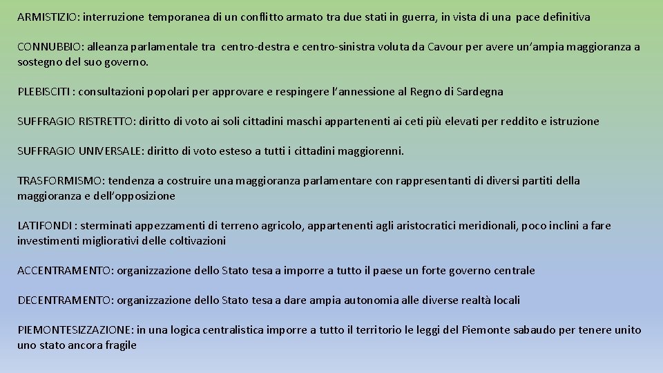 ARMISTIZIO: interruzione temporanea di un conflitto armato tra due stati in guerra, in vista