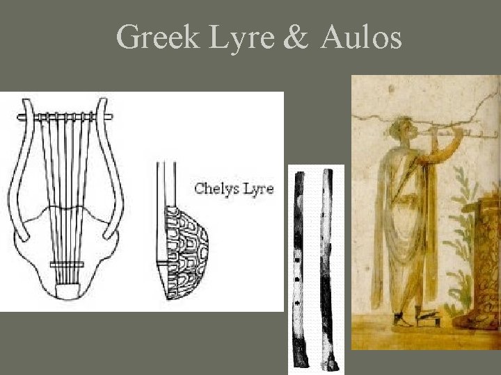 Greek Lyre & Aulos 