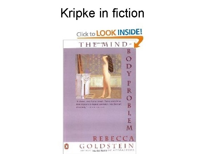 Kripke in fiction Kripke in fiction