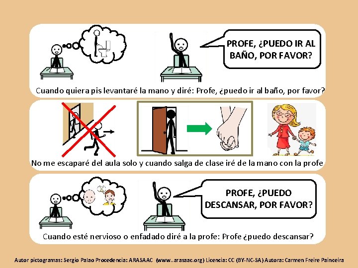 ¿Profe, puedo ir al baño, por favor? PROFE, ¿PUEDO IR AL BAÑO, POR FAVOR?