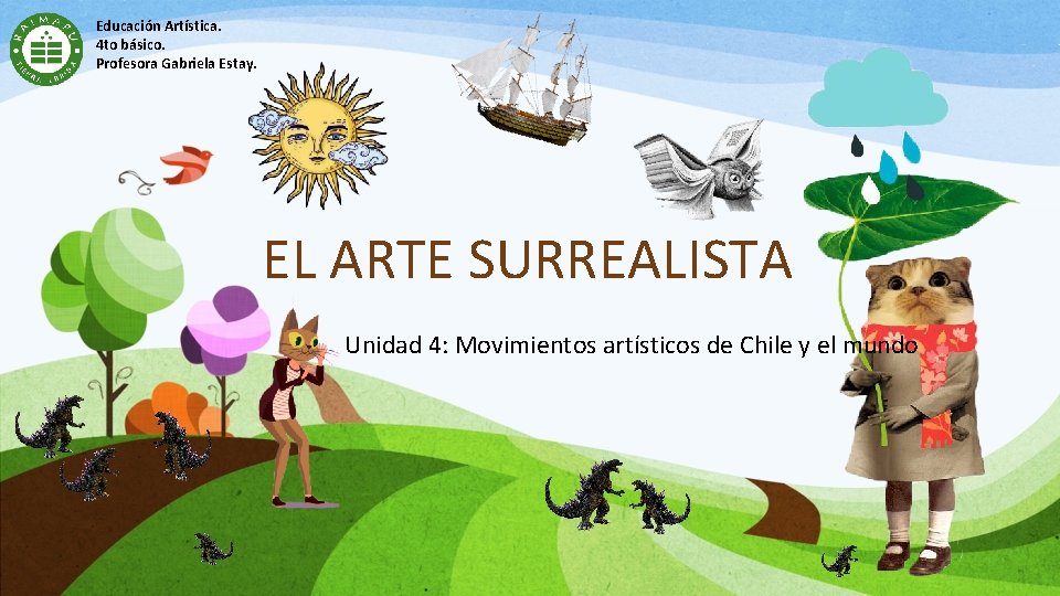 Educación Artística. 4 to básico. Profesora Gabriela Estay. EL ARTE SURREALISTA Unidad 4: Movimientos