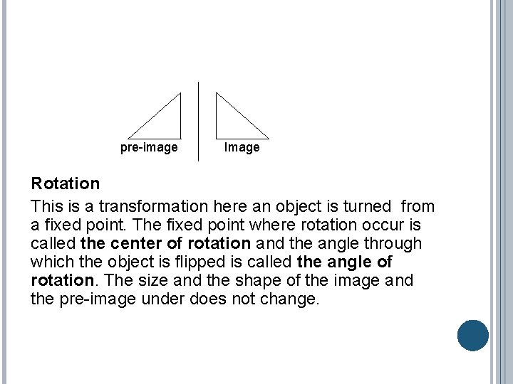 Object Transformation DAY 6 INTRODUCTION TO TRANSFORMATIONS INTRODUCTION Most objects