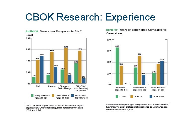 CBOK Research: Experience 