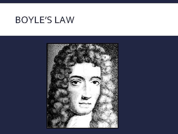 BOYLE’S LAW 