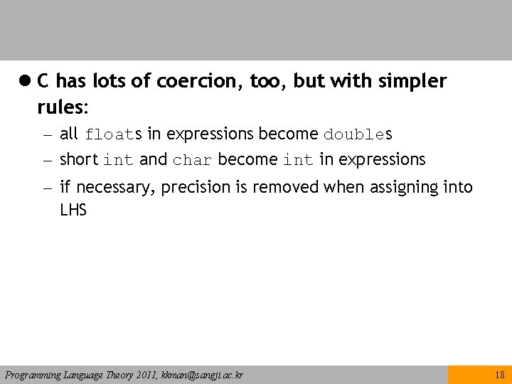 Chap 7 Data Type Programming Language Theory 2011