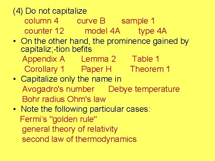 (4) Do not capitalize column 4 curve B sample 1 counter 12 model 4