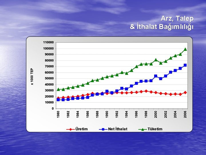 Arz, Talep & İthalat Bağımlılığı 