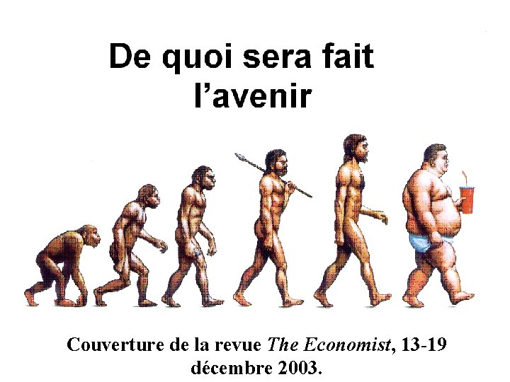 Couverture de la revue The Economist, 13 -19 décembre 2003. Couverture de la revue The Economist, 13 -19 décembre 2003.