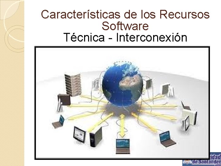 Características de los Recursos Software Técnica - Interconexión 