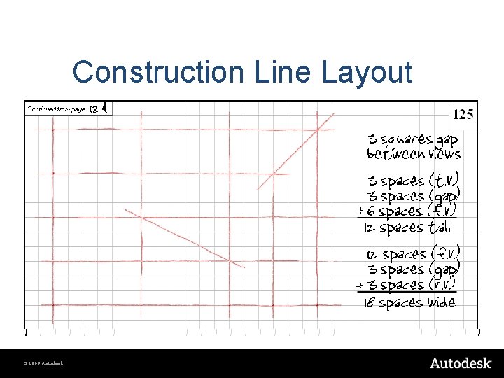 Construction Line Layout © 2008 Autodesk Construction Line Layout © 2008 Autodesk