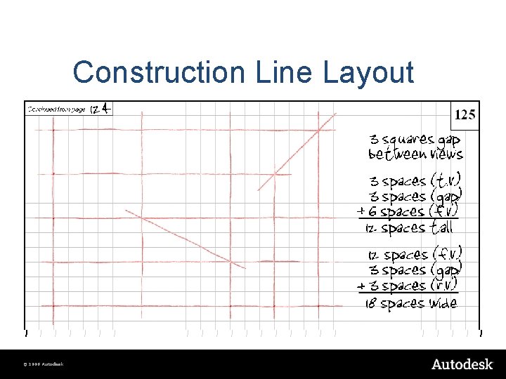 Construction Line Layout © 2008 Autodesk 