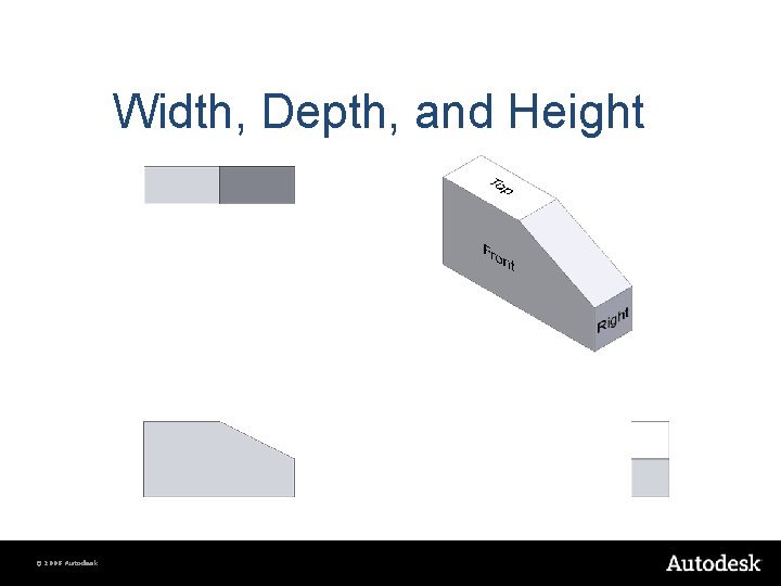 Width, Depth, and Height © 2008 Autodesk 