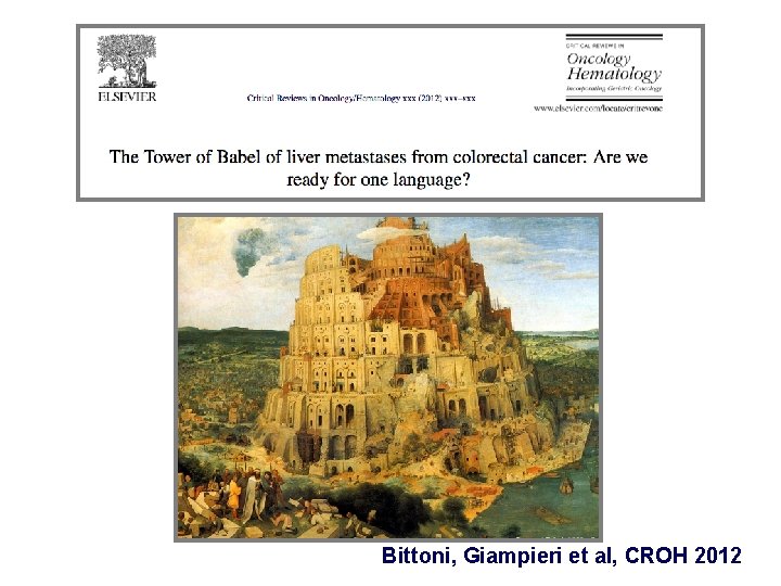 Bittoni, Giampieri et al, CROH 2012 