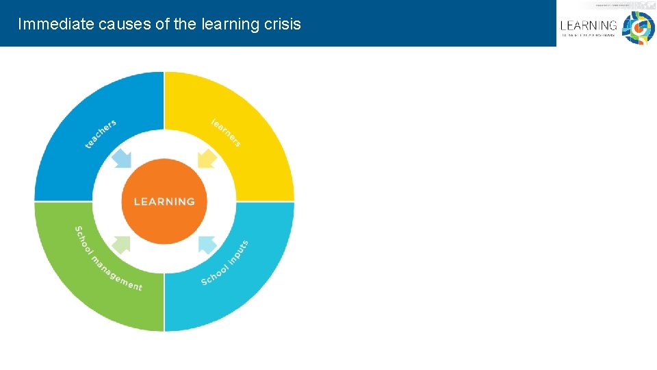 Immediate causes of the learning crisis 