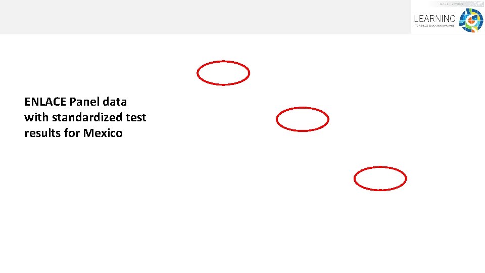 ENLACE Panel data with standardized test results for Mexico 
