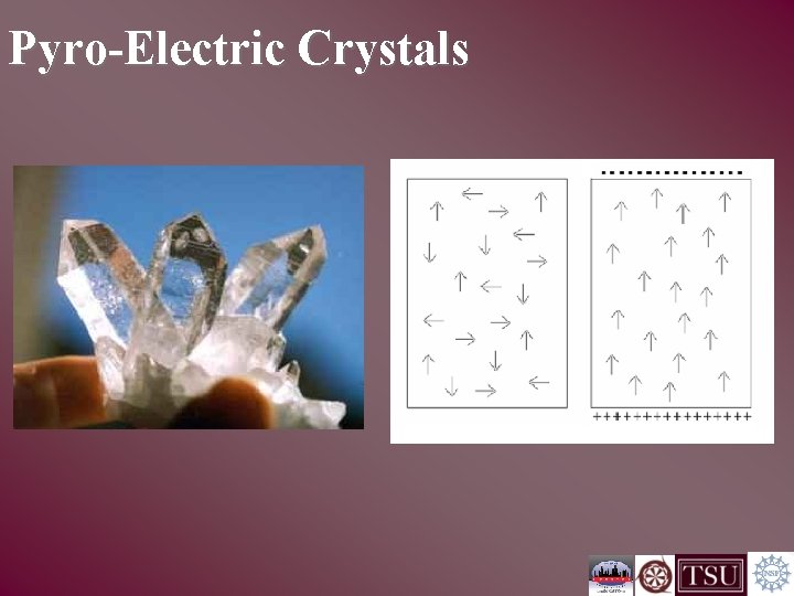 Pyro-Electric Crystals 