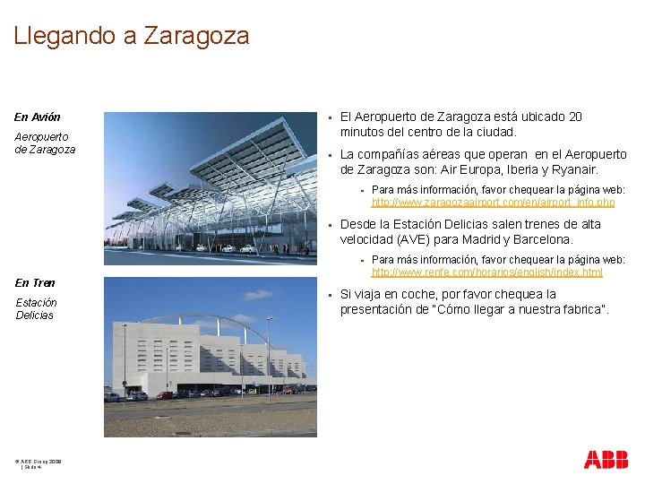 Llegando a Zaragoza En Avión Aeropuerto de Zaragoza § El Aeropuerto de Zaragoza está