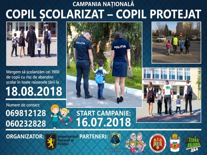 Copil școlarizat – copil protejat 