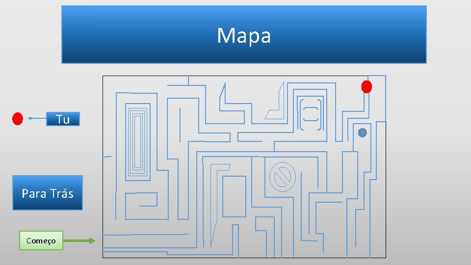 Mapa Tu Para Trás Começo 