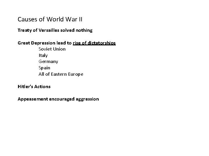 World War II 1939 1945 Involved virtually every