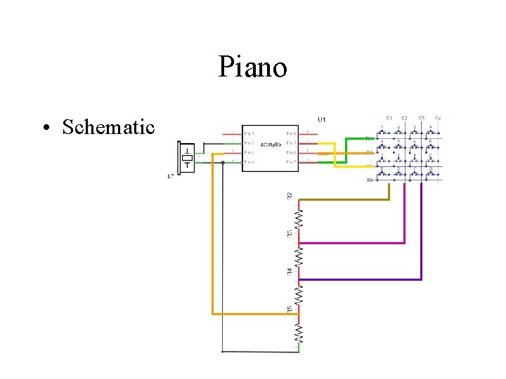 Piano • Schematic 