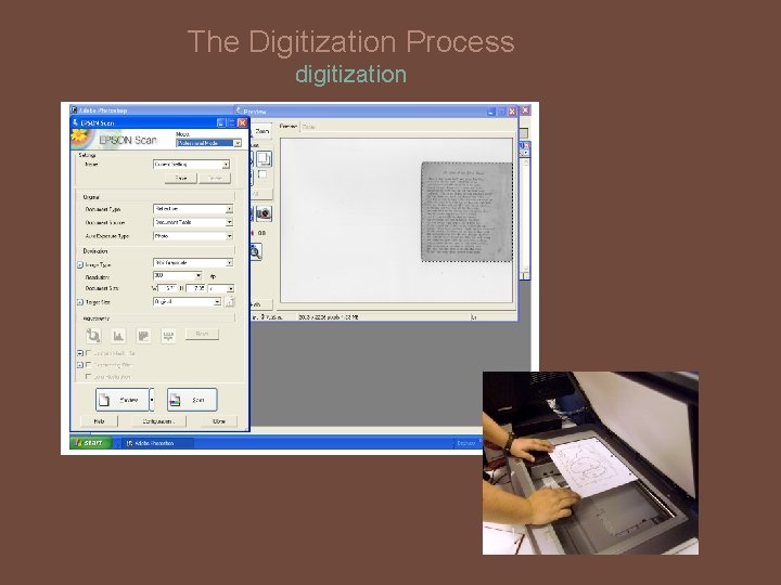The Digitization Process digitization 