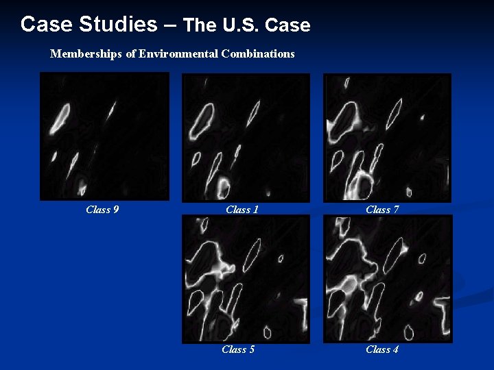 Case Studies – The U. S. Case Memberships of Environmental Combinations Class 9 Class