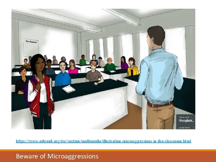https: //www. edweek. org/ew/section/multimedia/illustration-microaggressions-in-the-classroom. html Beware of Microaggressions 