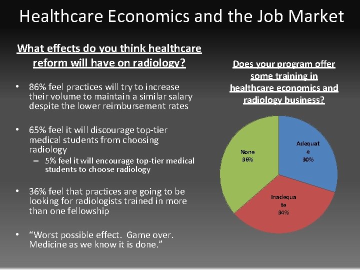 Healthcare Economics and the Job Market What effects do you think healthcare reform will Healthcare Economics and the Job Market What effects do you think healthcare reform will